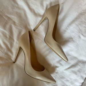 M. GEMI nude heels worn a few times
